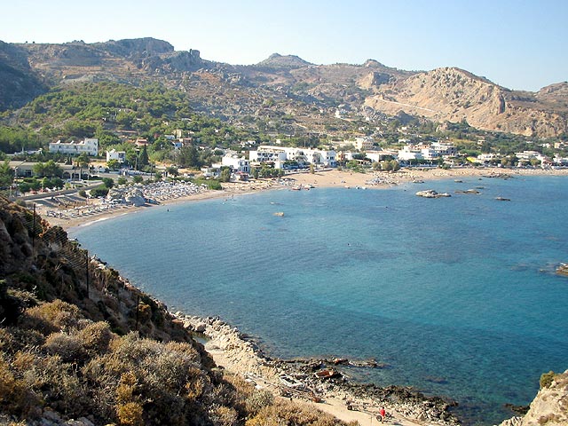 Strand der Stegna Bucht